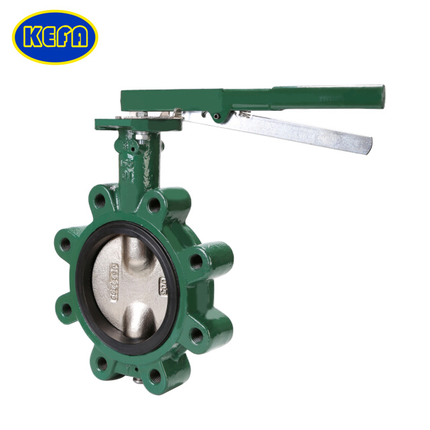 Lug Type Pinless Backed Seat Butterfly Valve KF-4100